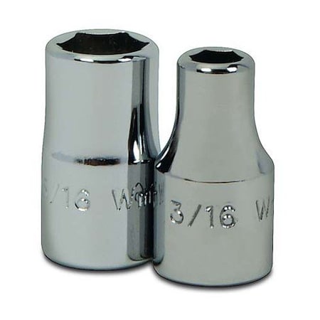 Williams 1/4in. Dr Std Socket 6-Pt 7/32in. M-607